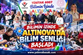 Bilimin İzinde Altınova’da Bilim Şenliği Başladı 12 Bilimin İzinde Altınova’da Bilim Şenliği Başladı
