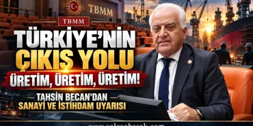 Tahsin Becan: “Türkiye’nin Çıkış Yolu Üretim, Üretim, Üretimdir” 81 Tahsin Becan: “Türkiye’nin Çıkış Yolu Üretim, Üretim, Üretimdir”
