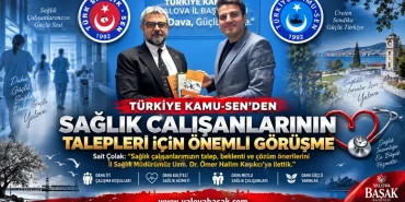 TÜRKİYE KAMU-SEN’DEN SAĞLIK ÇALIŞANLARININ TALEPLERİ İÇİN ÖNEMLİ GÖRÜŞME