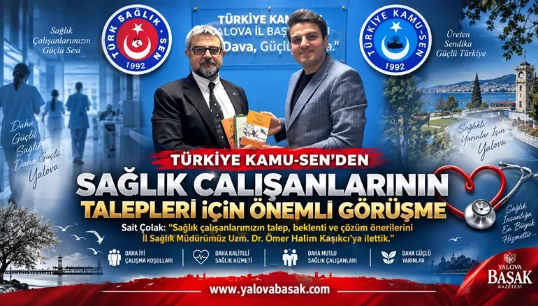 TÜRKİYE KAMU-SEN’DEN SAĞLIK ÇALIŞANLARININ TALEPLERİ İÇİN ÖNEMLİ GÖRÜŞME