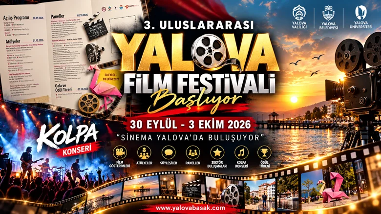 Perde Yalova’da Açılıyor! 3. Uluslararası Yalova Film Festivali İçin Geri Sayım Sona Erdi