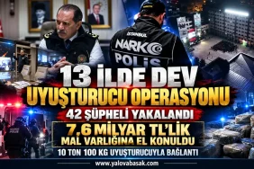 İstanbul Merkezli 13 İlde Uluslararası Uyuşturucu Operasyonu: 42 Şüpheli Yakalandı, 7,6 Milyar TL’lik Mal Varlığına El Konuldu