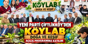Yeni Parti Çiftlikköy’den KÖYLAB Açılışına Katılım 21 Yeni Parti Çiftlikköy’den KÖYLAB Açılışına Katılım