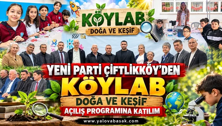 Yeni Parti Çiftlikköy’den KÖYLAB Açılışına Katılım 73 Yeni Parti Çiftlikköy’den KÖYLAB Açılışına Katılım