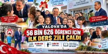 Yalova’da 56 Bin 626 Öğrenci İçin İlk Ders Zili Çaldı 10 Yalova’da 56 Bin 626 Öğrenci İçin İlk Ders Zili Çaldı