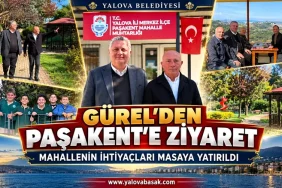 YALOVA BELEDİYE BAŞKANI GÜREL’DEN PAŞAKENT MAHALLESİ’NE ZİYARET 4 YALOVA BELEDİYE BAŞKANI GÜREL’DEN PAŞAKENT MAHALLESİ’NE ZİYARET