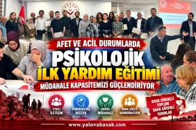 Psikolojik İlk Yardım Eğitimleriyle Afetlere Müdahale Kapasitesi Güçlendiriliyor 12 Psikolojik İlk Yardım Eğitimleriyle Afetlere Müdahale Kapasitesi Güçlendiriliyor