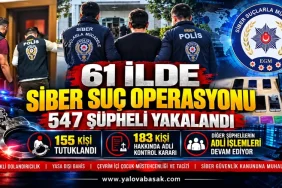 61 İLDE SİBER SUÇ OPERASYONU: 547 ŞÜPHELİ YAKALANDI, 155 KİŞİ TUTUKLANDI 6 61 İLDE SİBER SUÇ OPERASYONU: 547 ŞÜPHELİ YAKALANDI, 155 KİŞİ TUTUKLANDI