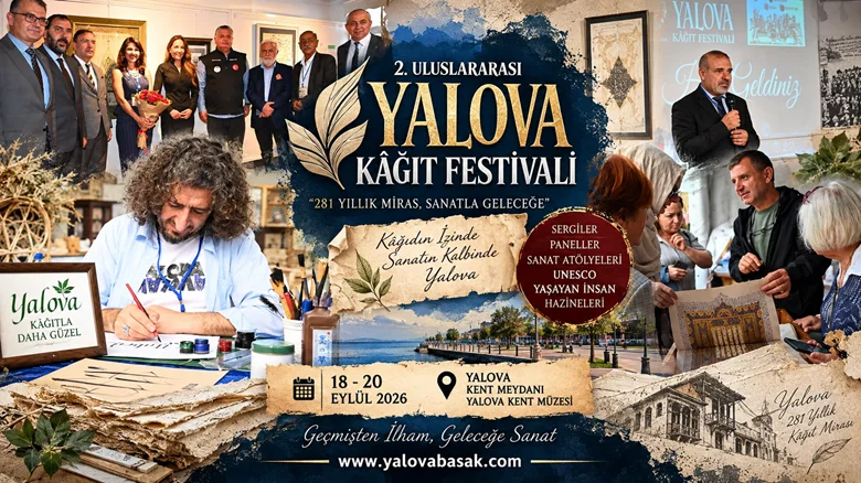 Yalova’da 281 Yıllık Kâğıt Mirası Sanatla Yeniden Hayat Buluyor