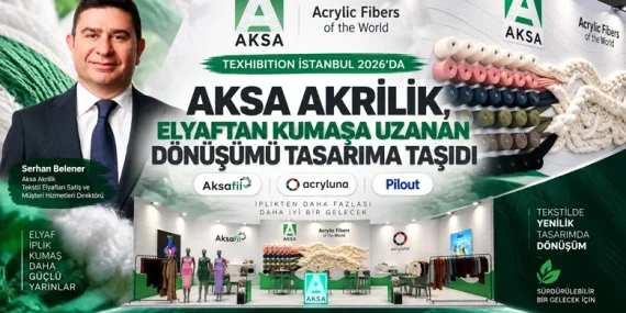 Aksa Akrilik’ten Tekstilde Dönüşümün Hikâyesini Anlatan Tasarım: Elyaftan Kumaşa Uzanan Yolculuk Texhibition İstanbul’da 43 Aksa Akrilik’ten Tekstilde Dönüşümün Hikâyesini Anlatan Tasarım: Elyaftan Kumaşa Uzanan Yolculuk Texhibition İstanbul’da