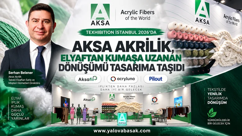 Aksa Akrilik’ten Tekstilde Dönüşümün Hikâyesini Anlatan Tasarım: Elyaftan Kumaşa Uzanan Yolculuk Texhibition İstanbul’da