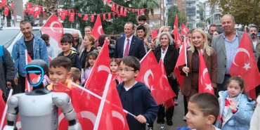 ÇİFTLİKKÖY’DE CUMHURİYET COŞKUSU BİLİM ŞENLİĞİYLE RENKLENDİ 11 ÇİFTLİKKÖY’DE CUMHURİYET COŞKUSU BİLİM ŞENLİĞİYLE RENKLENDİ
