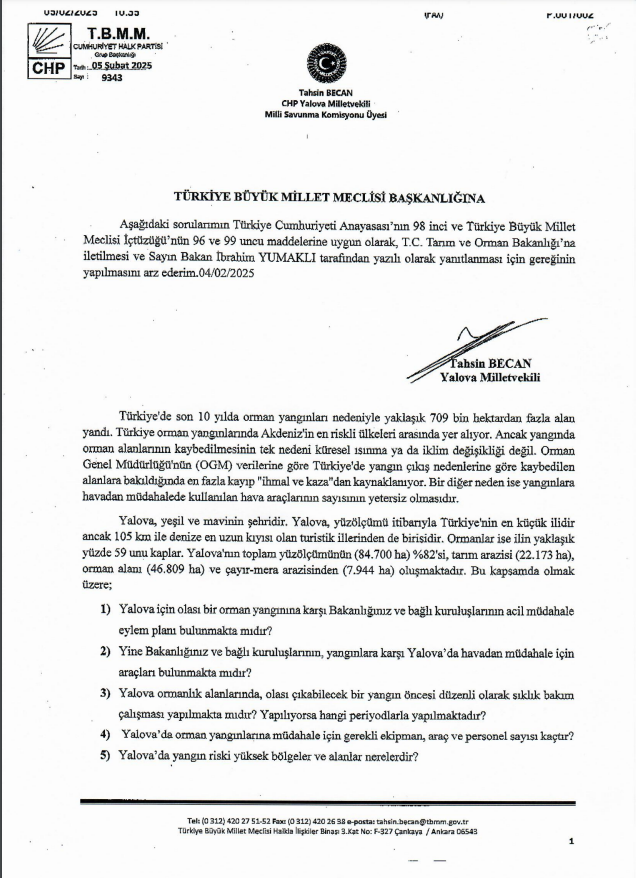 Tahsin Becan: "Orman Yangınlarında Havadan Müdahale Olmazsa Olmaz" 4 Tahsin Becan: "Orman Yangınlarında Havadan Müdahale Olmazsa Olmaz"