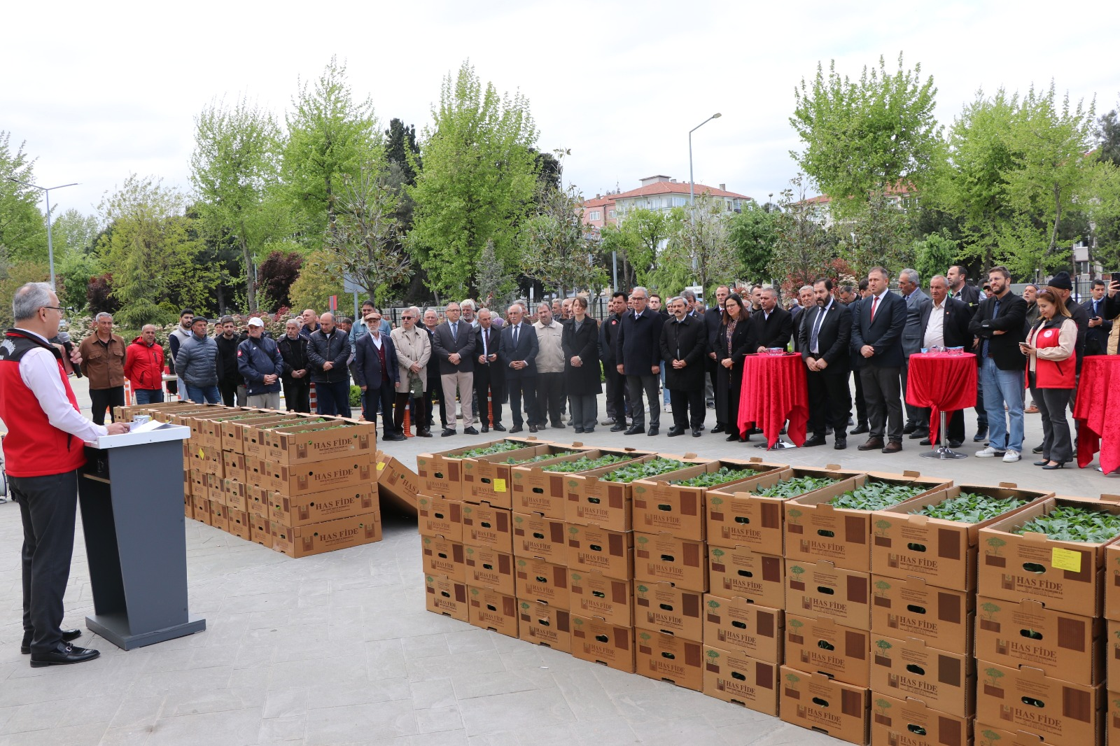Yalova’da Çiftçilere 375 Bin Sebze Fidesi Dağıtıldı 7 Yalova’da Çiftçilere 375 Bin Sebze Fidesi Dağıtıldı