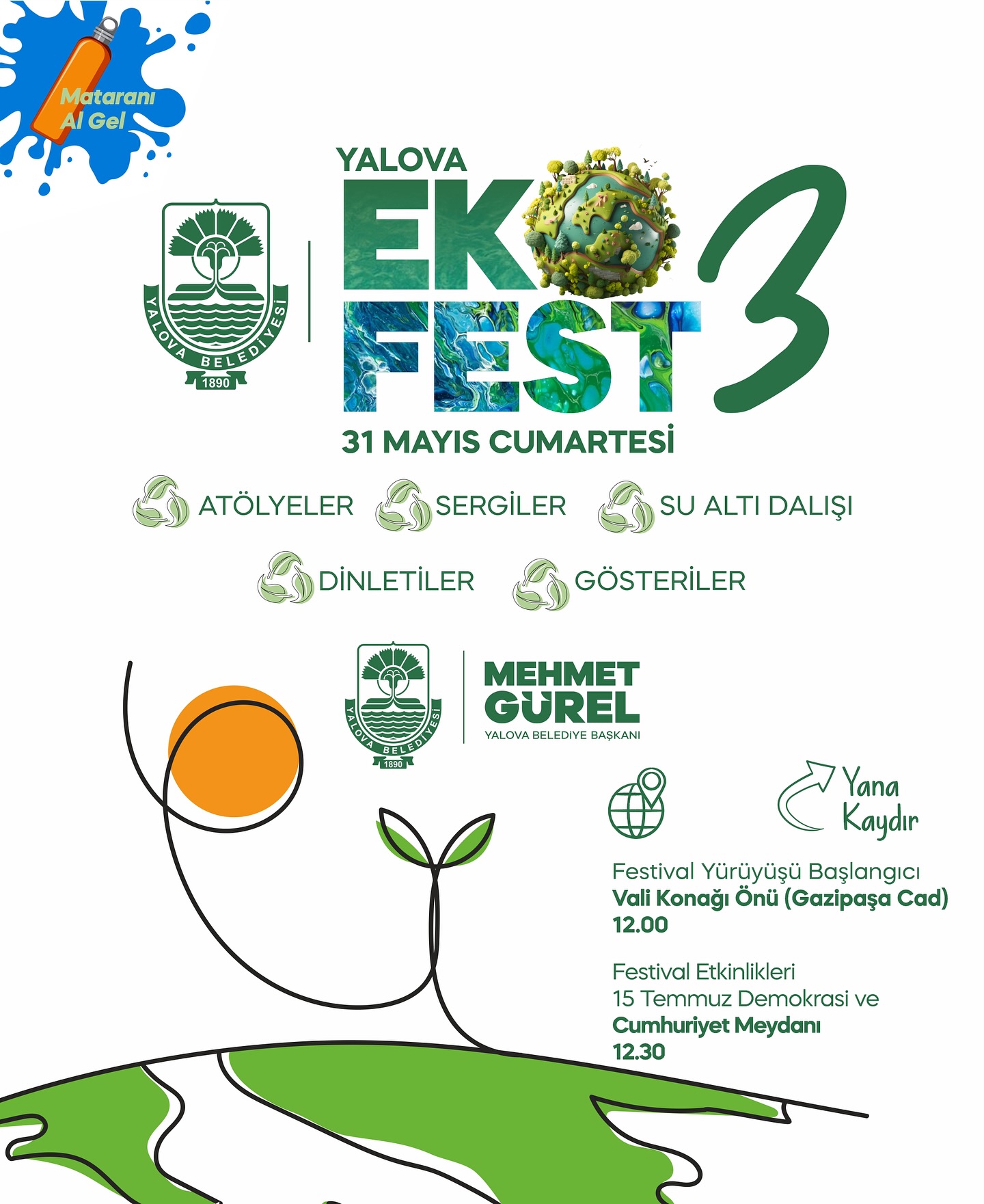 Yalova EKOFEST 3 Başlıyor: Sıfır Atık ve Çevre Bilinci İçin Büyük Buluşma 4 Yalova EKOFEST 3 Başlıyor: Sıfır Atık ve Çevre Bilinci İçin Büyük Buluşma