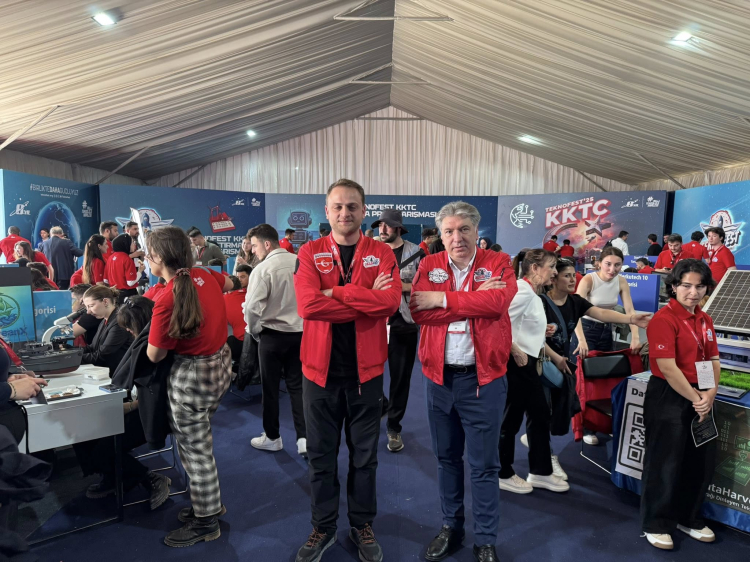 REKTÖR BAHÇEKAPILI TEKNOFEST İÇİN KKTC’DE 4 REKTÖR BAHÇEKAPILI TEKNOFEST İÇİN KKTC’DE
