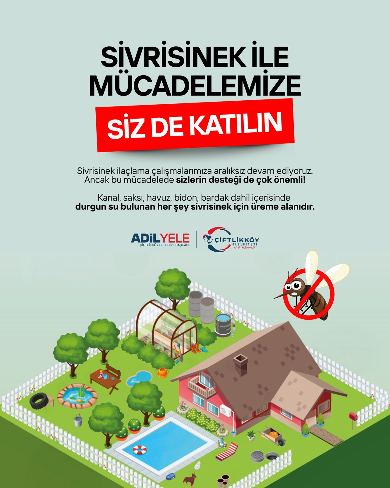 Çiftlikköy’de Sinekle Mücadele Tam Gaz Sürüyor 8 Çiftlikköy’de Sinekle Mücadele Tam Gaz Sürüyor