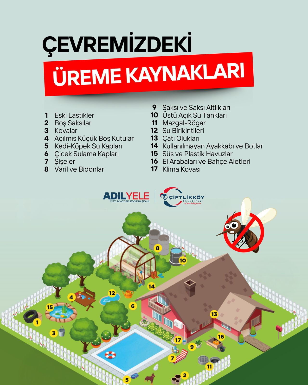 Çiftlikköy’de Sinekle Mücadele Tam Gaz Sürüyor 9 Çiftlikköy’de Sinekle Mücadele Tam Gaz Sürüyor