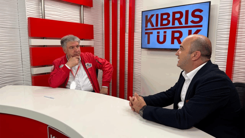 Rektör Prof. Dr. Mehmet Bahçekapılı, TEKNOFEST KKTC’de Yalovalı Gazeteci ile Buluştu