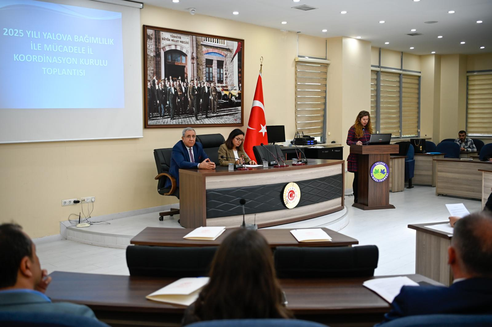 Bağımlılıkla Mücadele İl Koordinasyon Kurulu Toplantısı: Vali Dr. Hülya Kaya Başkanlığı'nda Gerçekleştirildi 7 Bağımlılıkla Mücadele İl Koordinasyon Kurulu Toplantısı: Vali Dr. Hülya Kaya Başkanlığı'nda Gerçekleştirildi