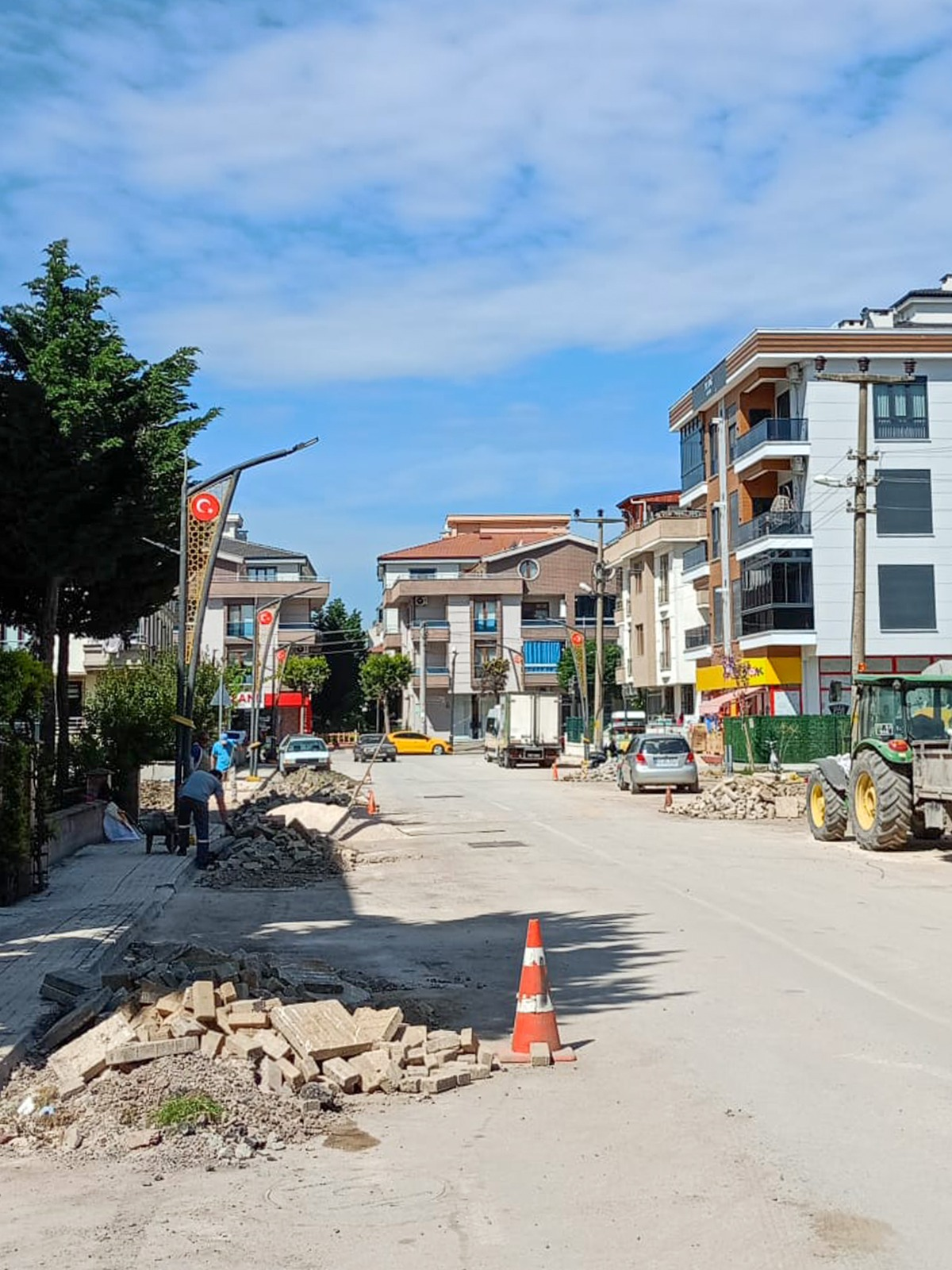 Barbaros Bulvarı Yeni Nesil Aydınlatmalarla Donatılıyor 1 Barbaros Bulvarı Yeni Nesil Aydınlatmalarla Donatılıyor