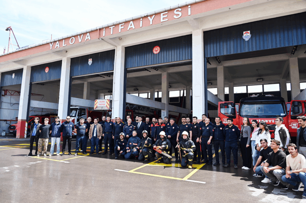 YALOVA İTFAİYESİ’NDEN GERÇEĞİ ARATMAYAN TATBİKAT