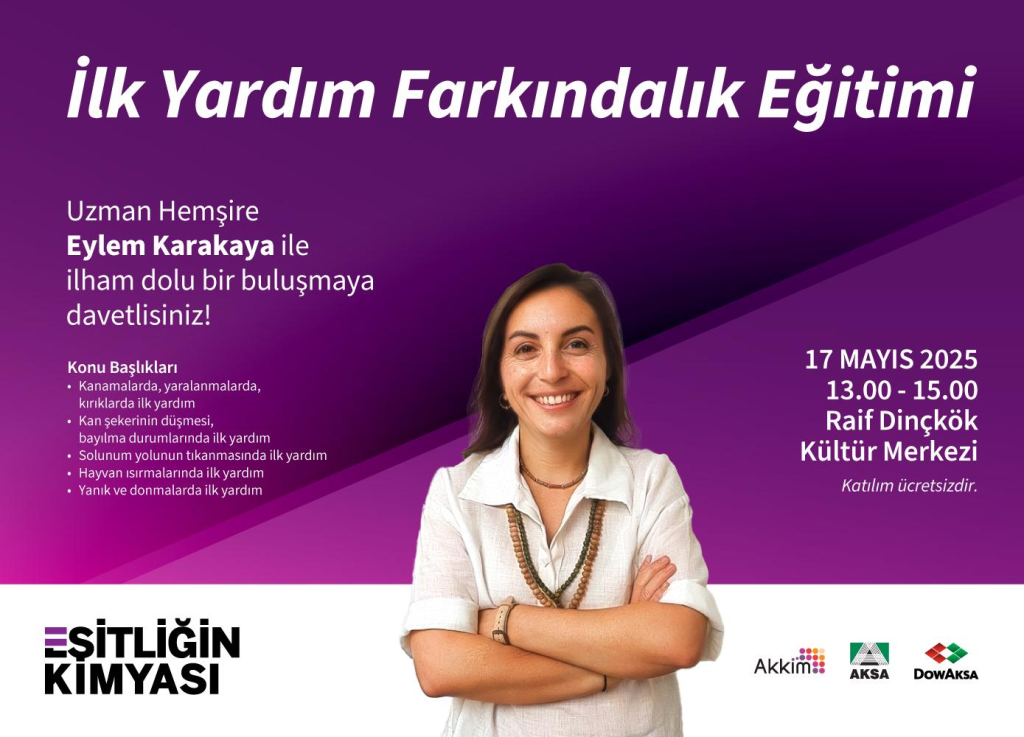 AKSA'DAN “EŞİTLİĞİN KİMYASI” PROJESİ KAPSAMINDA TOPLUMSAL CİNSİYET EŞİTLİĞİNE YÖNELİK FARKINDALIK EĞİTİMİ