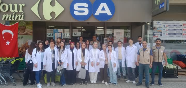 Armutlu MYO Öğrencileri Gıda Denetimine Katıldı