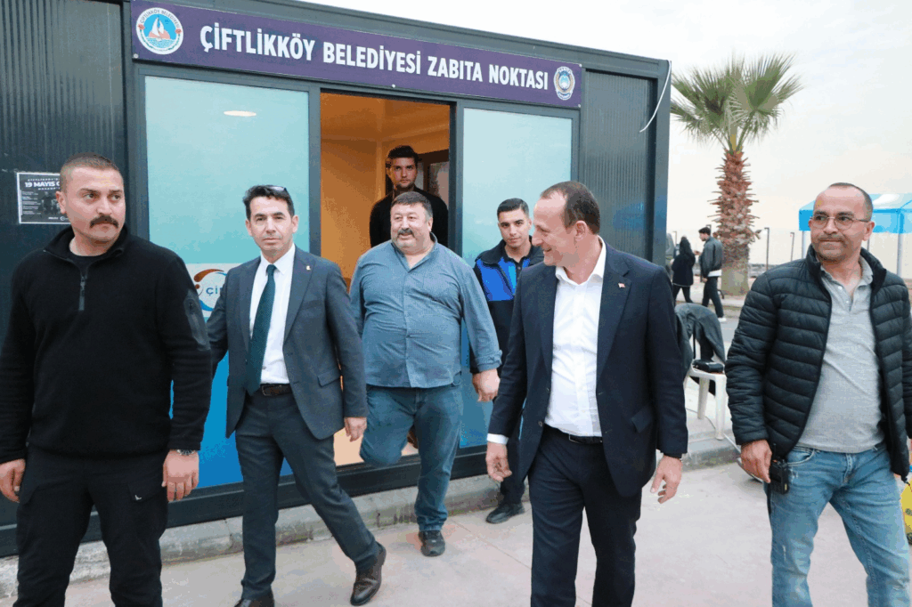 Çiftlikköy’de Mokamp Zabıta Noktası Hizmete Girdi
