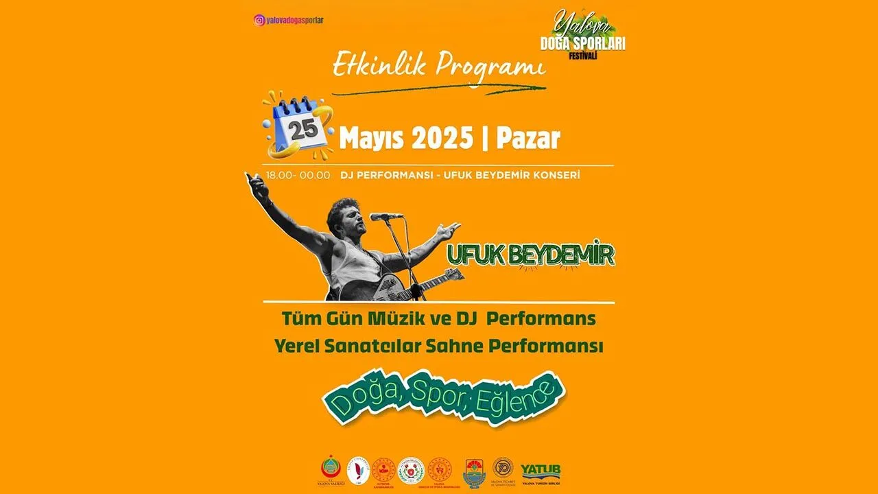 YALOVA’DA DOĞA VE GENÇLİK BULUŞUYOR: 2. DOĞA SPORLARI VE GENÇLİK FESTİVALİ BAŞLIYOR 4 YALOVA’DA DOĞA VE GENÇLİK BULUŞUYOR: 2. DOĞA SPORLARI VE GENÇLİK FESTİVALİ BAŞLIYOR