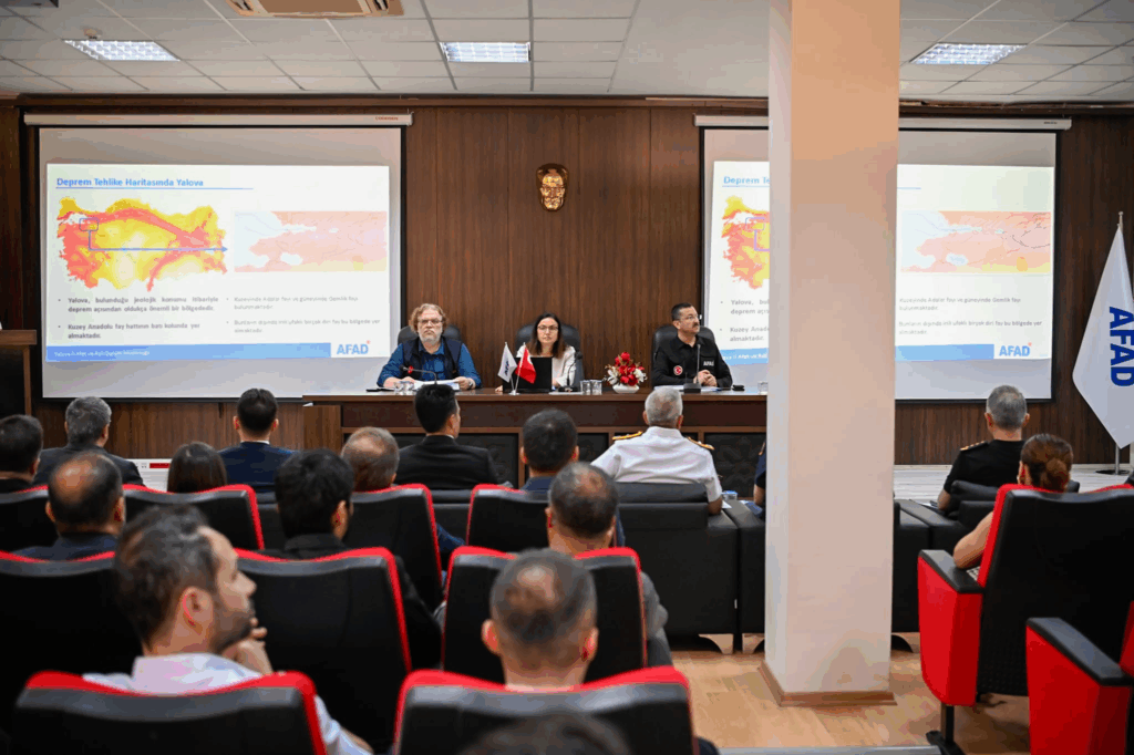 Yalova’da İl Risk Azaltma Planı İzleme ve Değerlendirme Toplantısı Gerçekleştirildi
