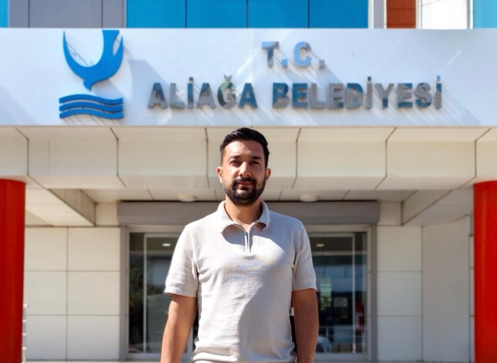 TUĞKAN ÜLKEN, ALİAĞA BELEDİYESİ'NDE GÖREVE BAŞLADI