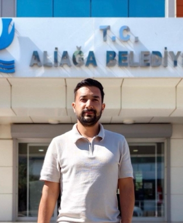 TUĞKAN ÜLKEN, ALİAĞA BELEDİYESİ'NDE GÖREVE BAŞLADI