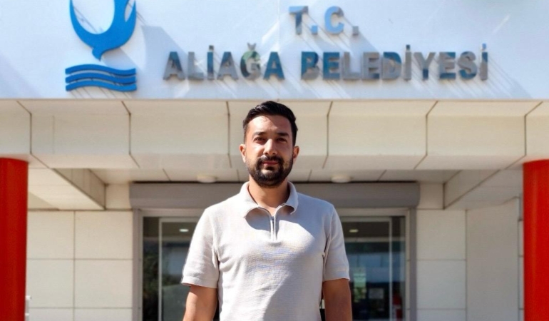 TUĞKAN ÜLKEN, ALİAĞA BELEDİYESİ'NDE GÖREVE BAŞLADI