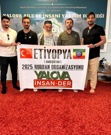 Yalova Aile ve İnsani Yardım Derneği, Vekaletle Kurban Organizasyonu İçin Afrika Yolunda