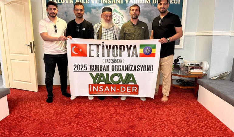 Yalova Aile ve İnsani Yardım Derneği, Vekaletle Kurban Organizasyonu İçin Afrika Yolunda