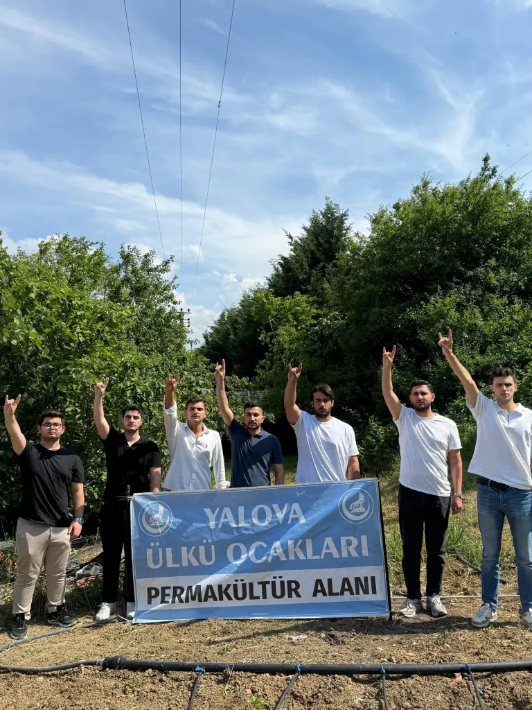 ÜLKÜ OCAKLARI YALOVA İL BAŞKANLIĞI’NDAN DOĞAYA ÖRNEK PERMAKÜLTÜR PROJESİ