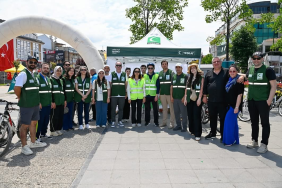 81 İlde Eş Zamanlı Yapılan Yeşilay Bisiklet Turu’nda Basın Unutuldu