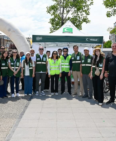 81 İlde Eş Zamanlı Yapılan Yeşilay Bisiklet Turu’nda Basın Unutuldu