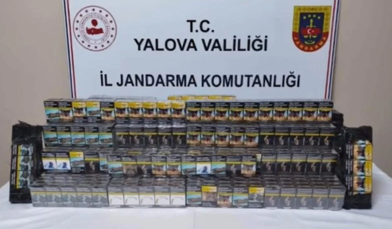 Yalova Ro-Ro Terminali'nde Kaçak Sigara Operasyonu: 1 Gözaltı