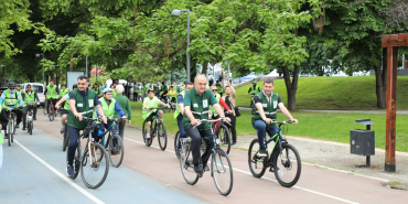 ORDU VALİSİ MUAMMER EROL, YEŞİLAY BİSİKLET TURU’NA KATILDI