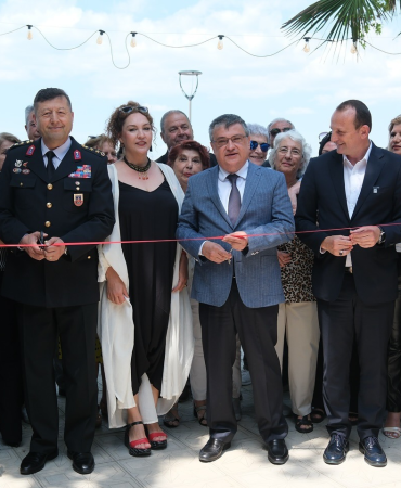 ÇİFTLİKKÖY’DE KURSİYERLERİN ESERLERİ YIL SONU SERGİSİNDE BULUŞTU