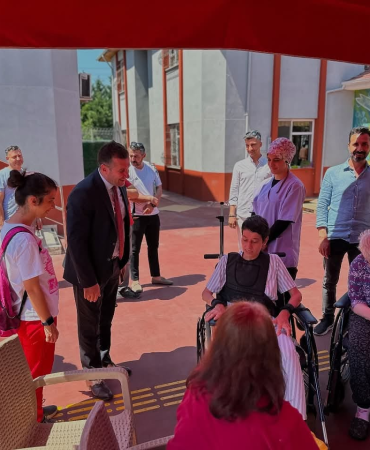 İl Müdürü Arif Laçin’den Yalova Bakım ve Rehabilitasyon Merkezine Denetim Ziyareti