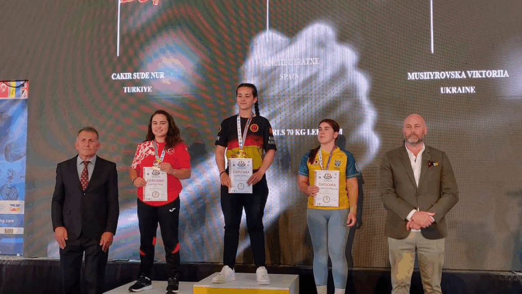 Millî Sporcularımızdan Avrupa Bilek Güreşi Şampiyonası’nda Madalya Yağmuru!