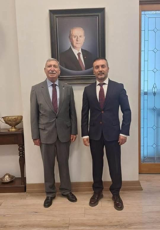 MHP Yalova İl Başkanı A. İhsan Güldoğan’dan Ankara Temasları: Özel Kalem Müdürü Murat Çeliker ile Görüştü