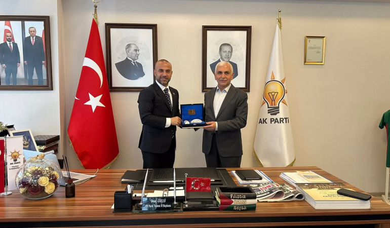 Yalova AK Parti İl Başkanlığı, Milletvekili Mervan Gül’ü Ağırladı