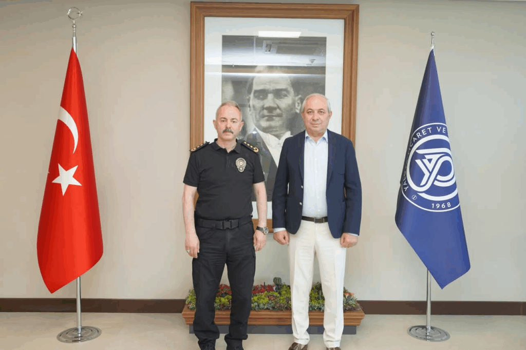 Yalova İl Emniyet Müdürü Ümit Bitirik’ten YTSO’ya Ziyaret: Güvenlik ve Ekonomi Masaya Yatırıldı