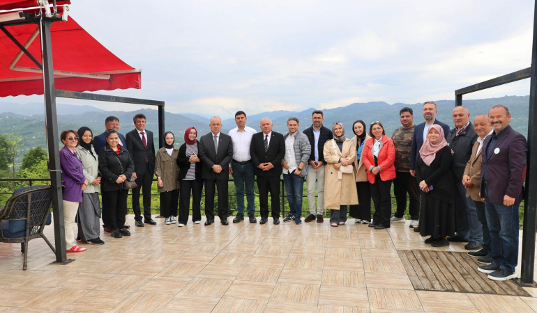 VALİ EROL, ULUSAL BASIN TEMSİLCİLERİYLE ORDU’DA BULUŞTU