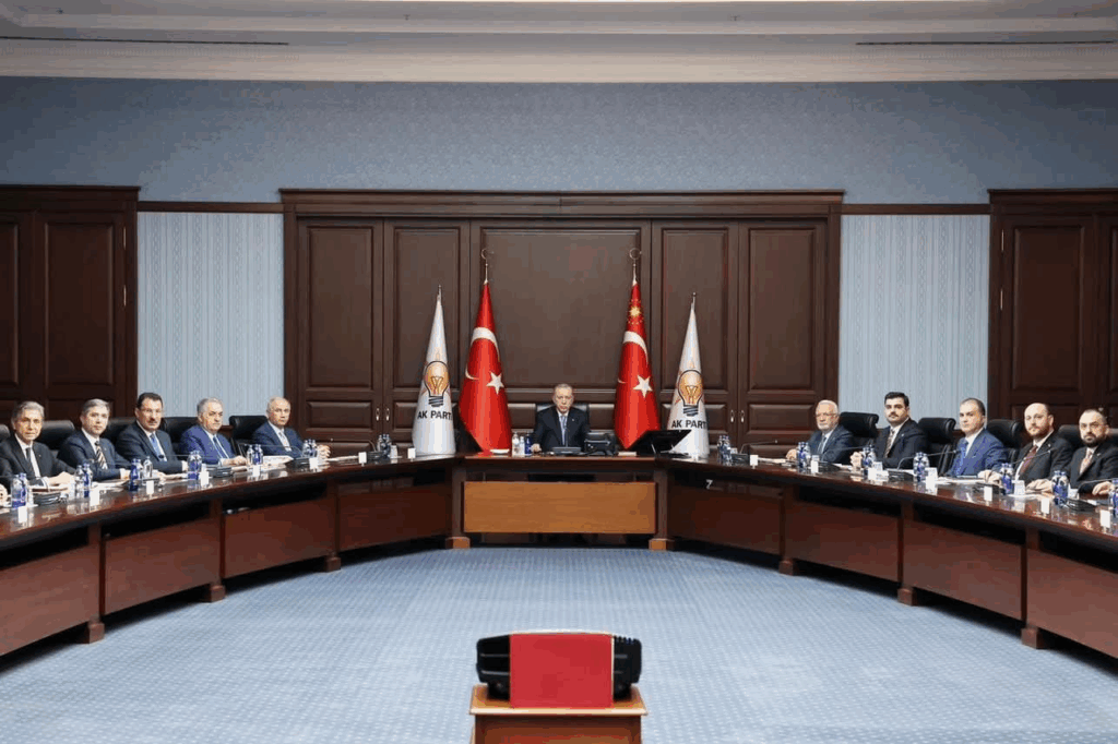 AK Parti MYK Toplantısı Cumhurbaşkanı Erdoğan Başkanlığında Gerçekleştirildi