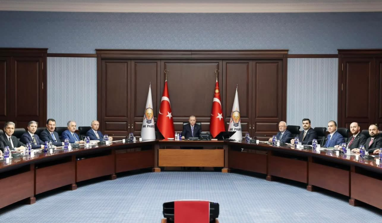 AK Parti MYK Toplantısı Cumhurbaşkanı Erdoğan Başkanlığında Gerçekleştirildi